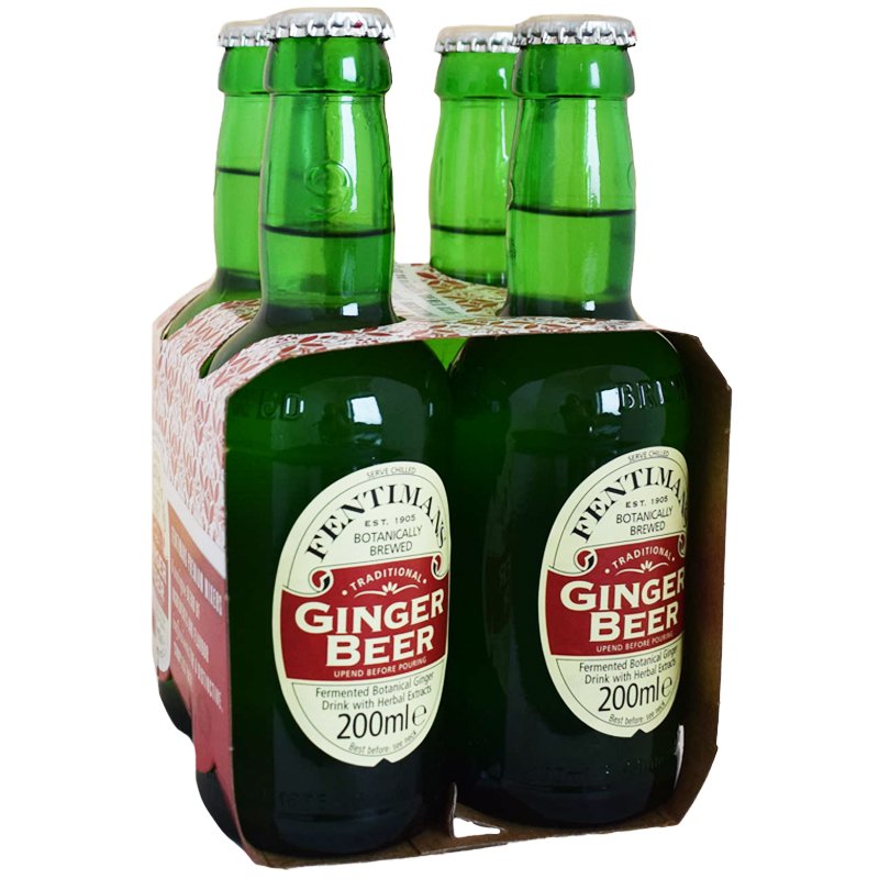 Dryck "Ginger Beer" 4 x 200ml - 50% rabatt