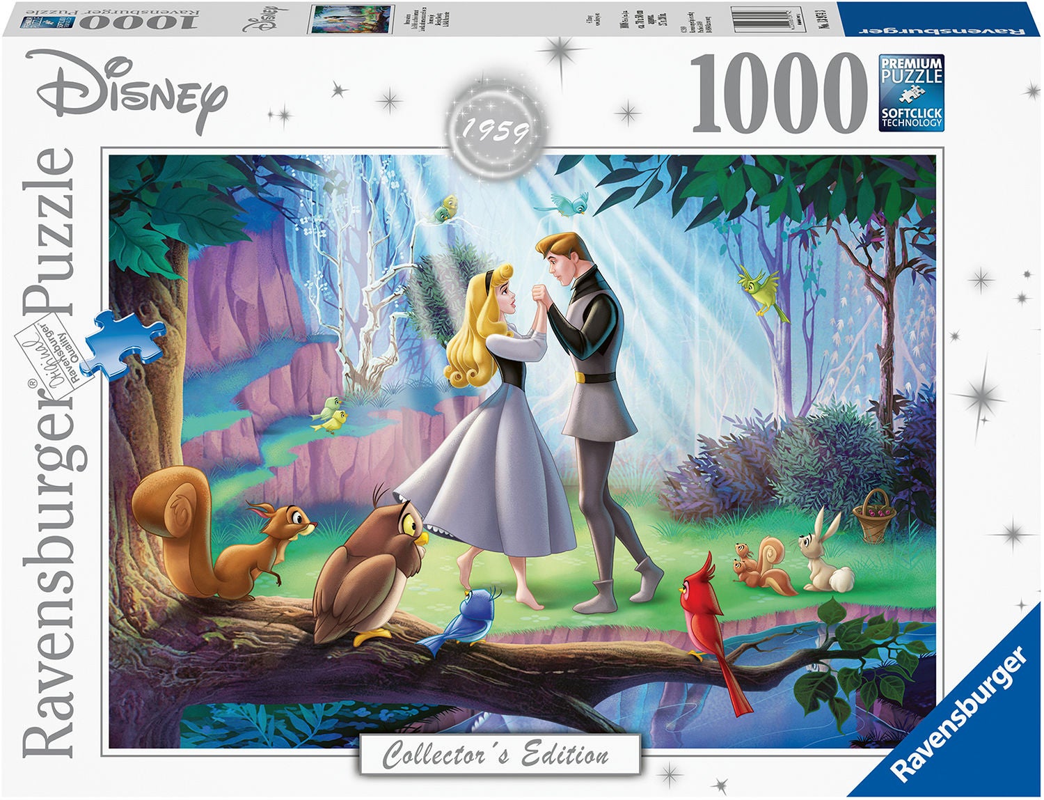 Ravensburger Pussel Disney Törnrosa 1000 Bitar