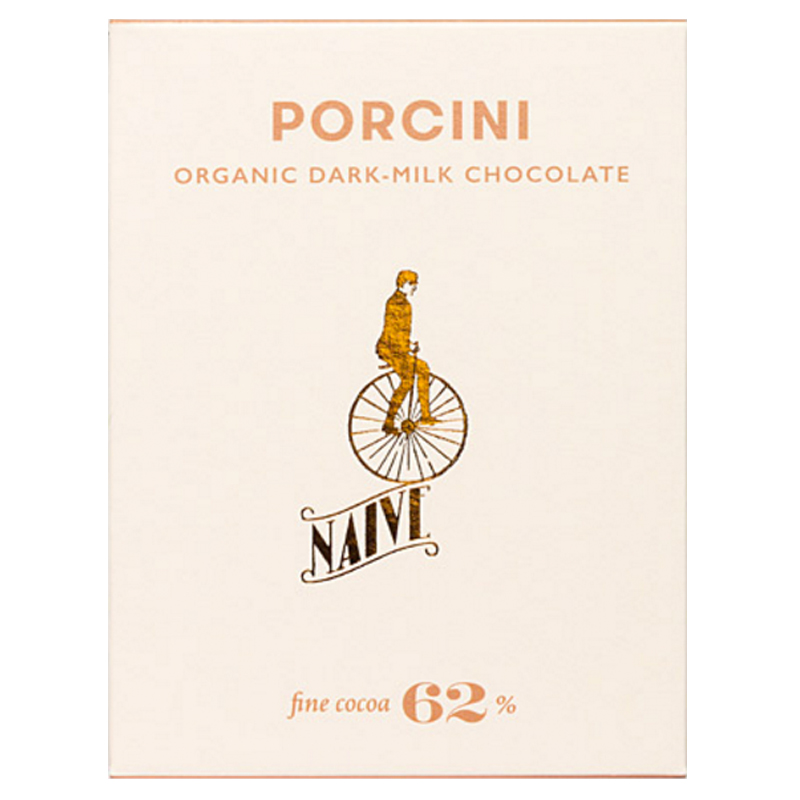 Mörk & Mjölkchoklad "Karljohansvamp" 55g - 46% rabatt