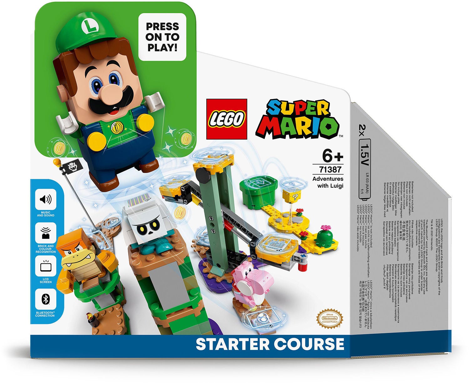 Lego Super Mario 71387 Äventyr Med Luigi – Startbana