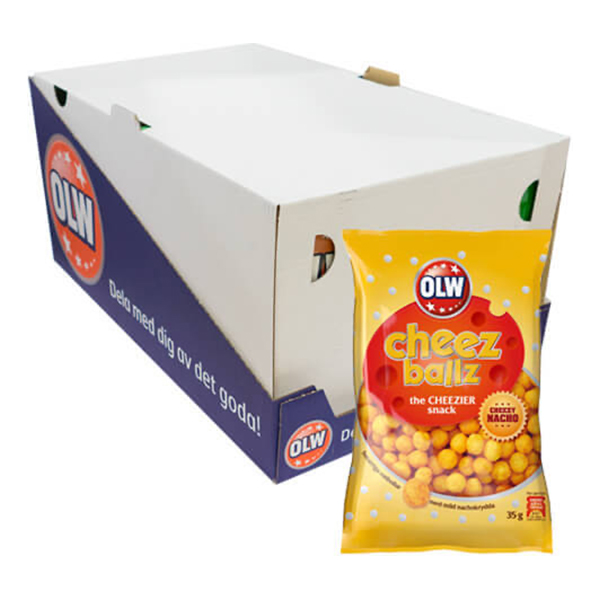 OLW Cheez Ballz Mini - 20-pack