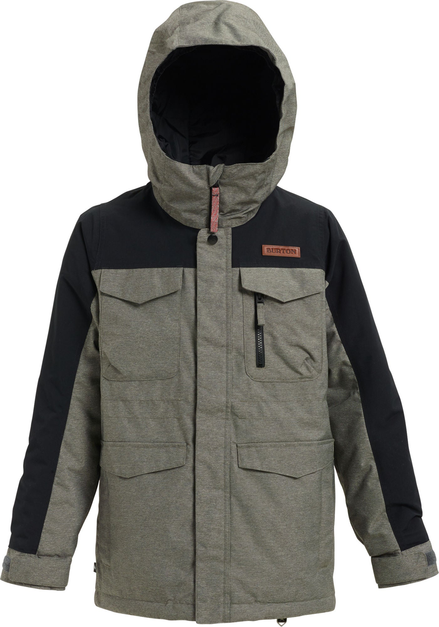 Burton Boys Covert Jacka, Bog Heather/True Black M