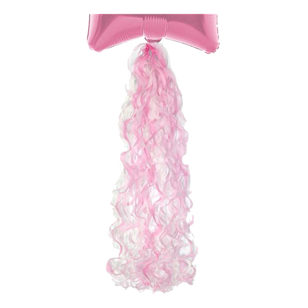 Twirlz Ballongsvans Rosa