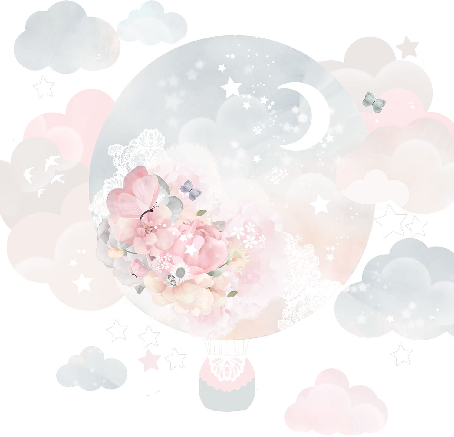 Schmooks Wallsticker Balloon Dreams