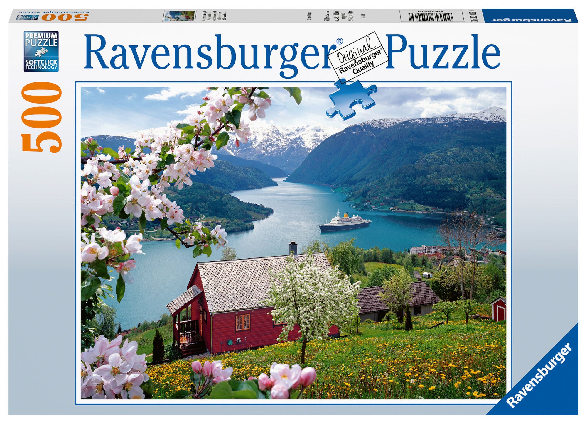 Ravensburger Pussel Landskap 500 Bitar