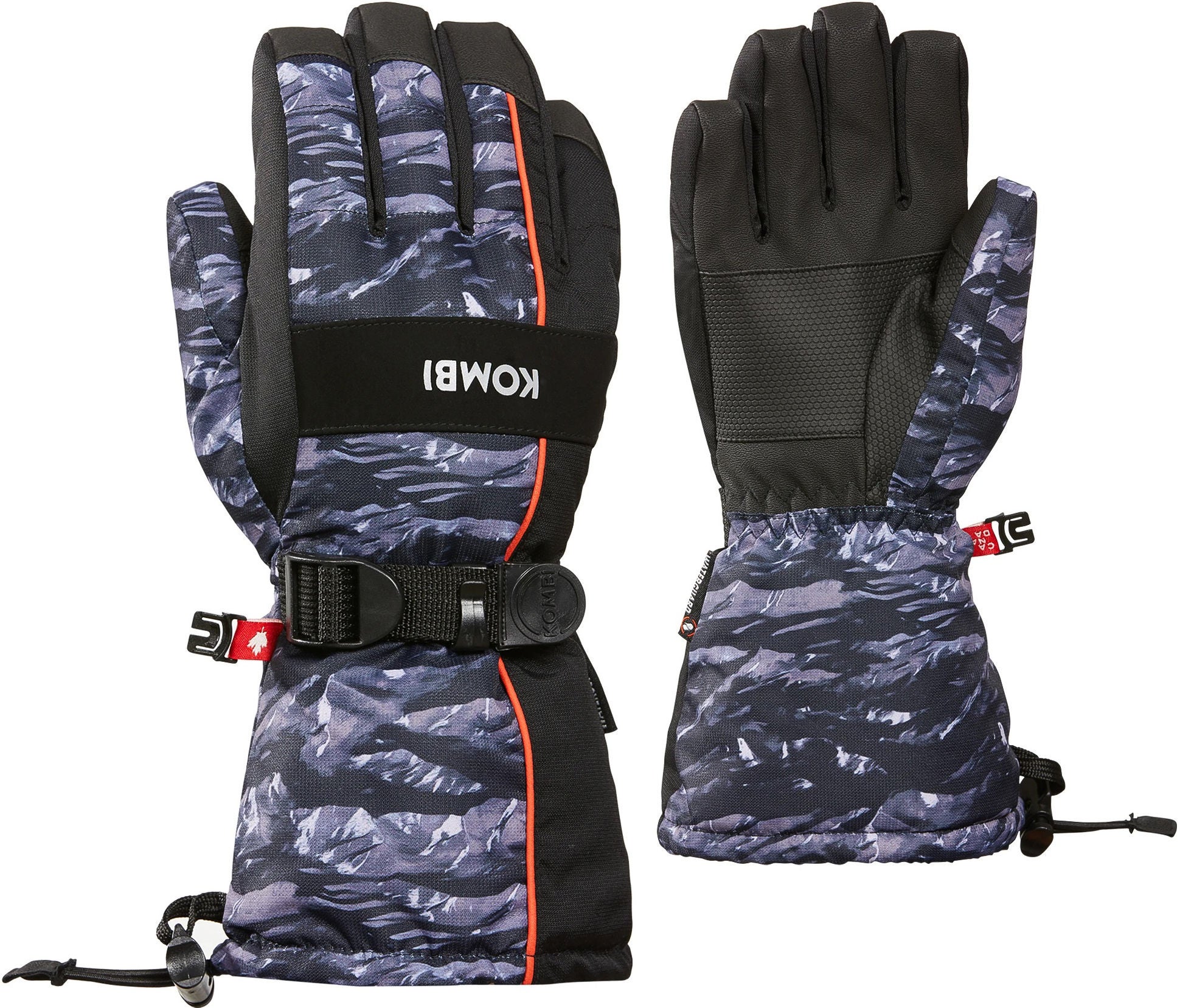 Kombi Storm Handske Jr, Asphalt Peak, XS