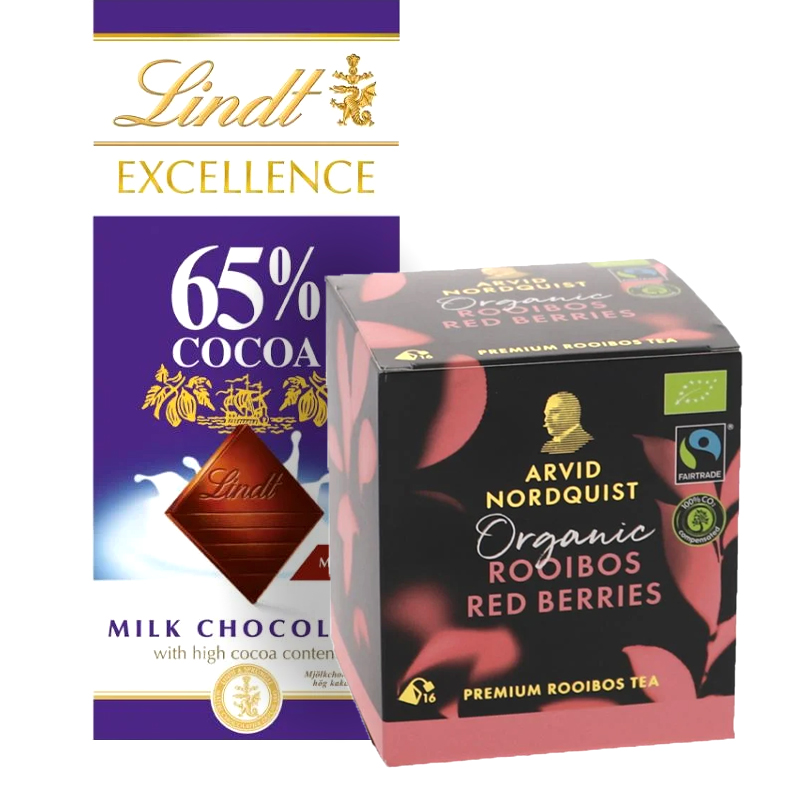 Te + Chokladpaket - 62% rabatt