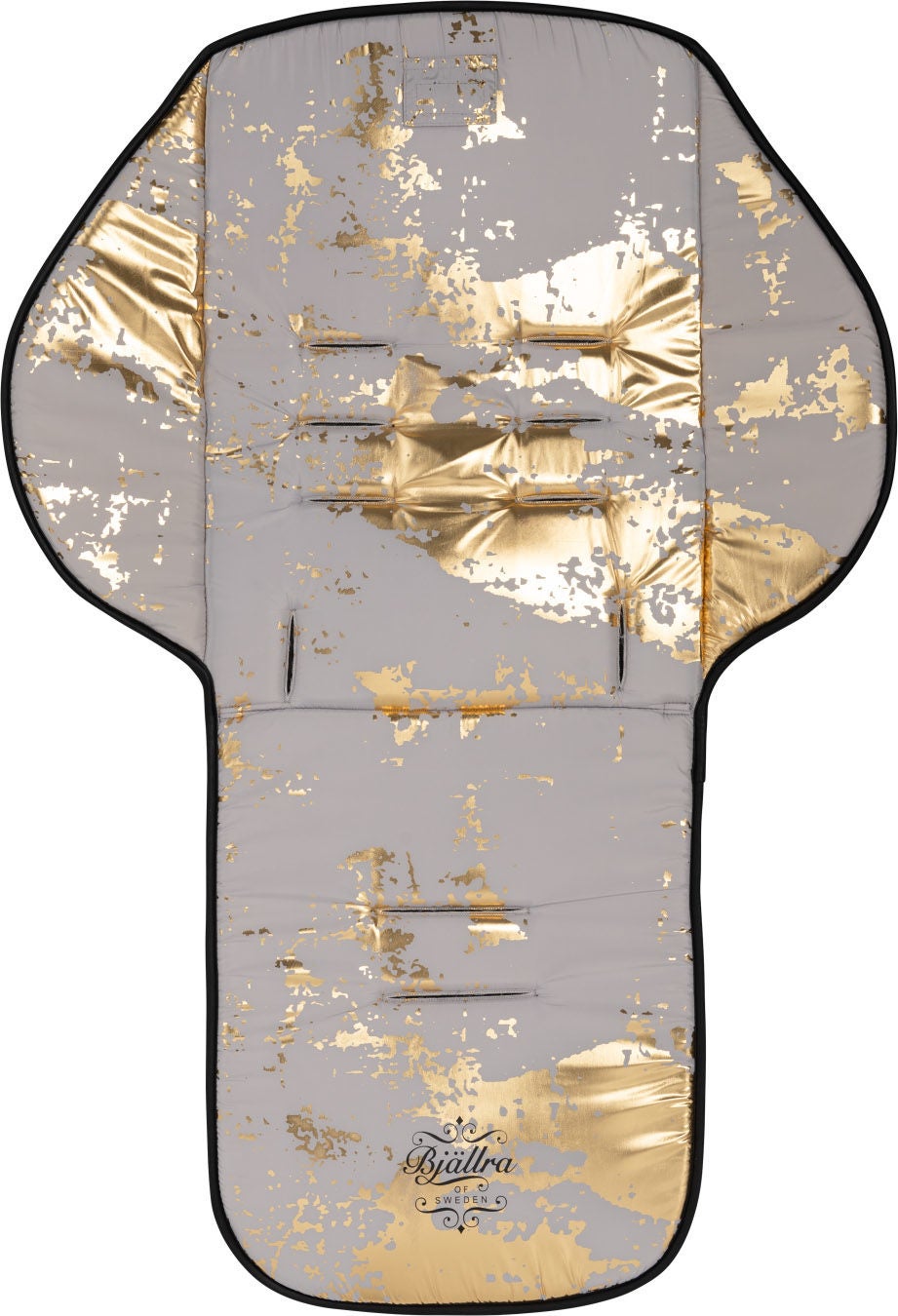Bjällra of Sweden Barnvagnsdyna, Grey Golden