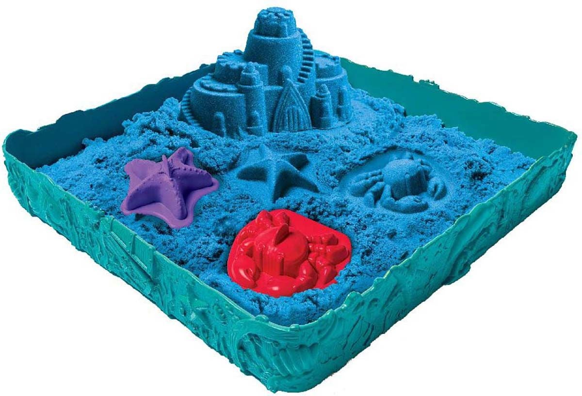 Kinetic Sand Sand Box, Blå