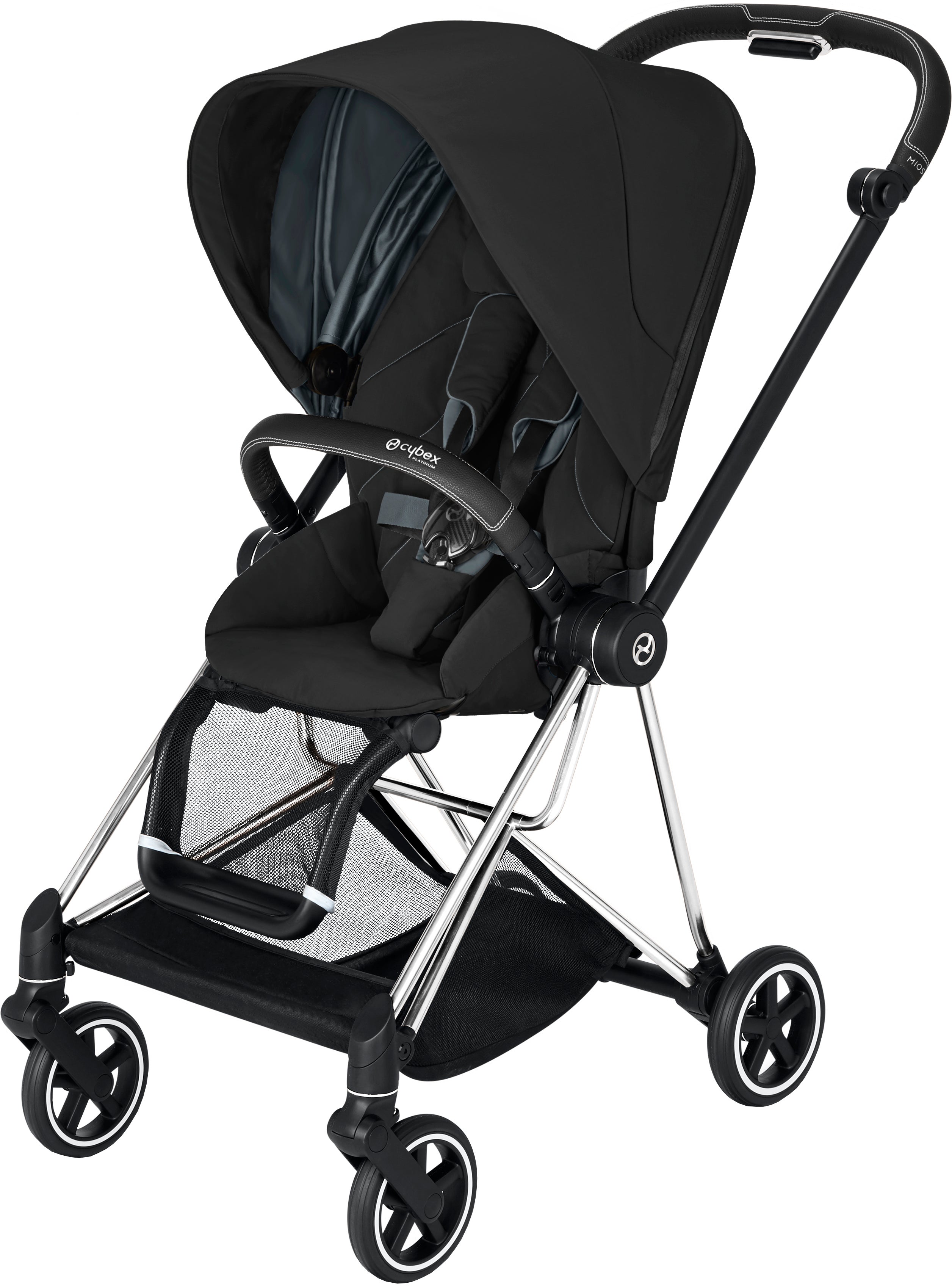 Cybex Mios Sittvagn, Chrome Black/ Deep Black