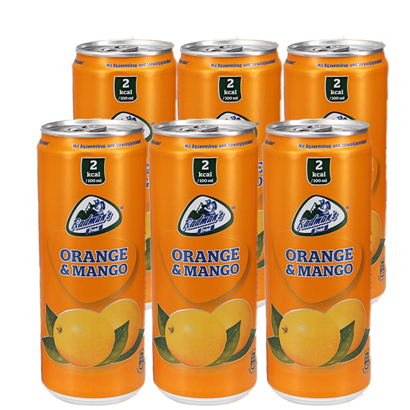 Läsk Apelsin & mango 6-pack - 55% rabatt