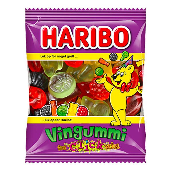 Haribo Vingummi Minipåse