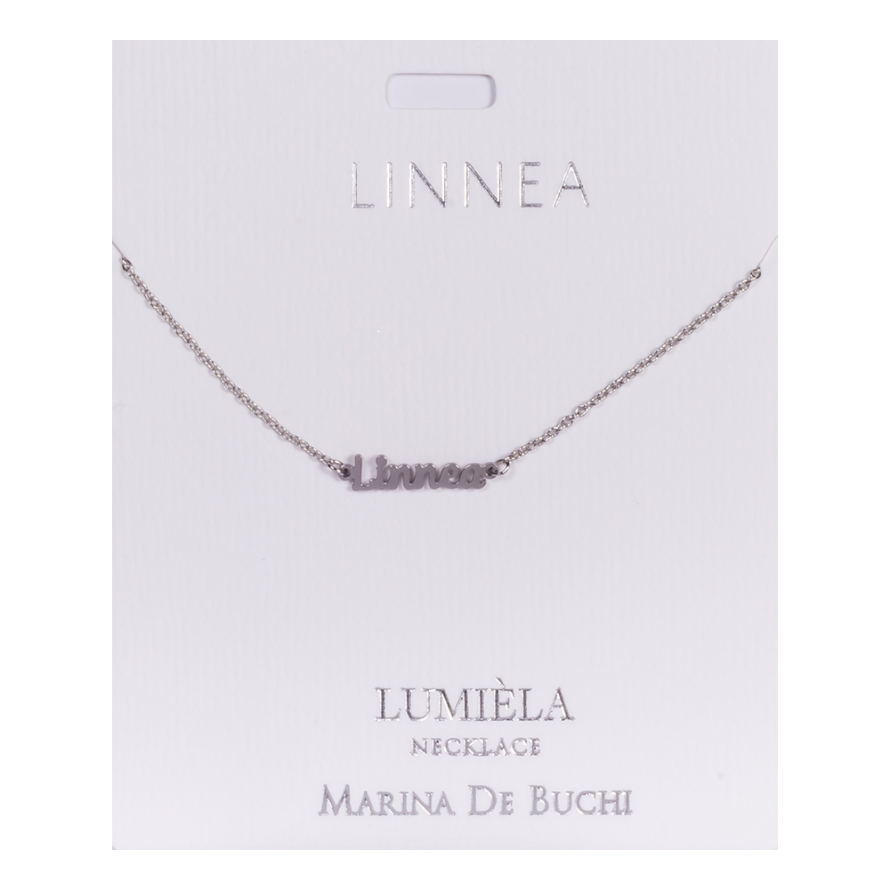 Namnhalsband Silver - Linnea