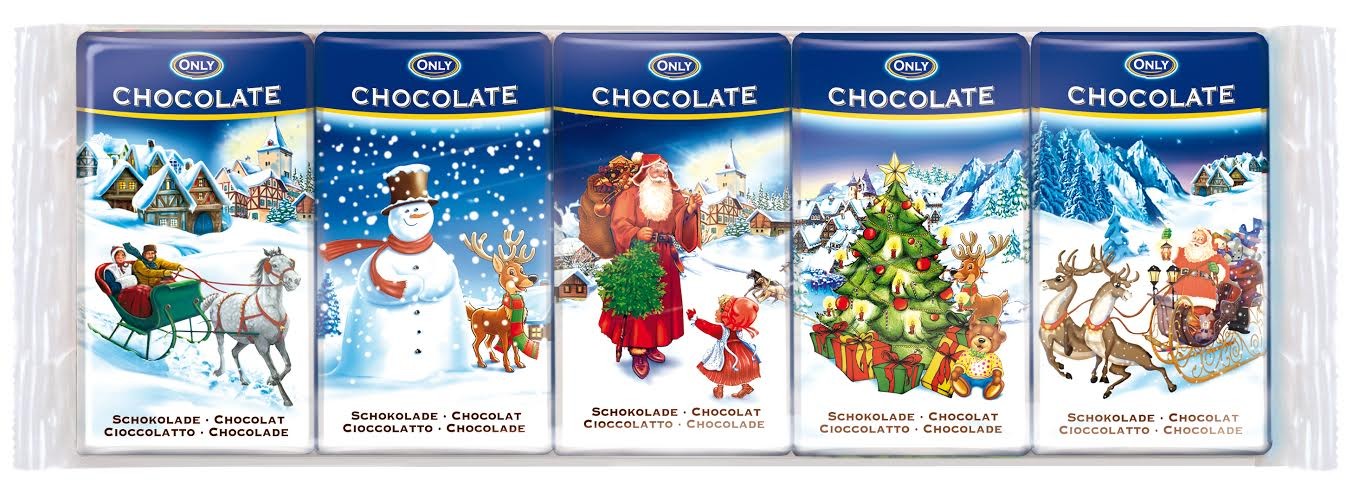 Julchoklad 5-pack