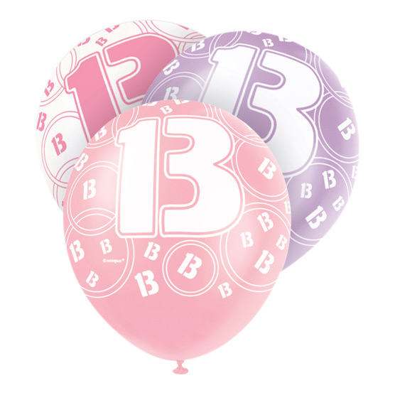 Ballonger Rosa 13 - 6-pack