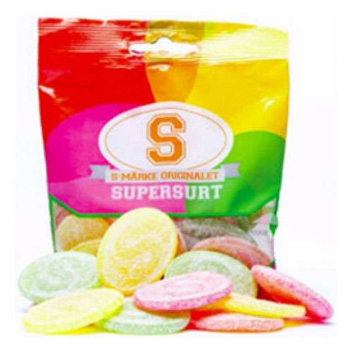 S-Märken Sura i Påse - 80 gram