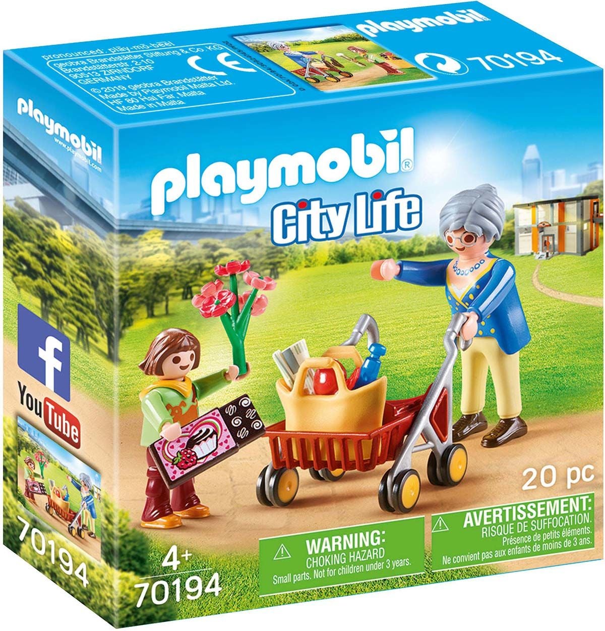 Playmobil 70194 Mormor med barnbarn