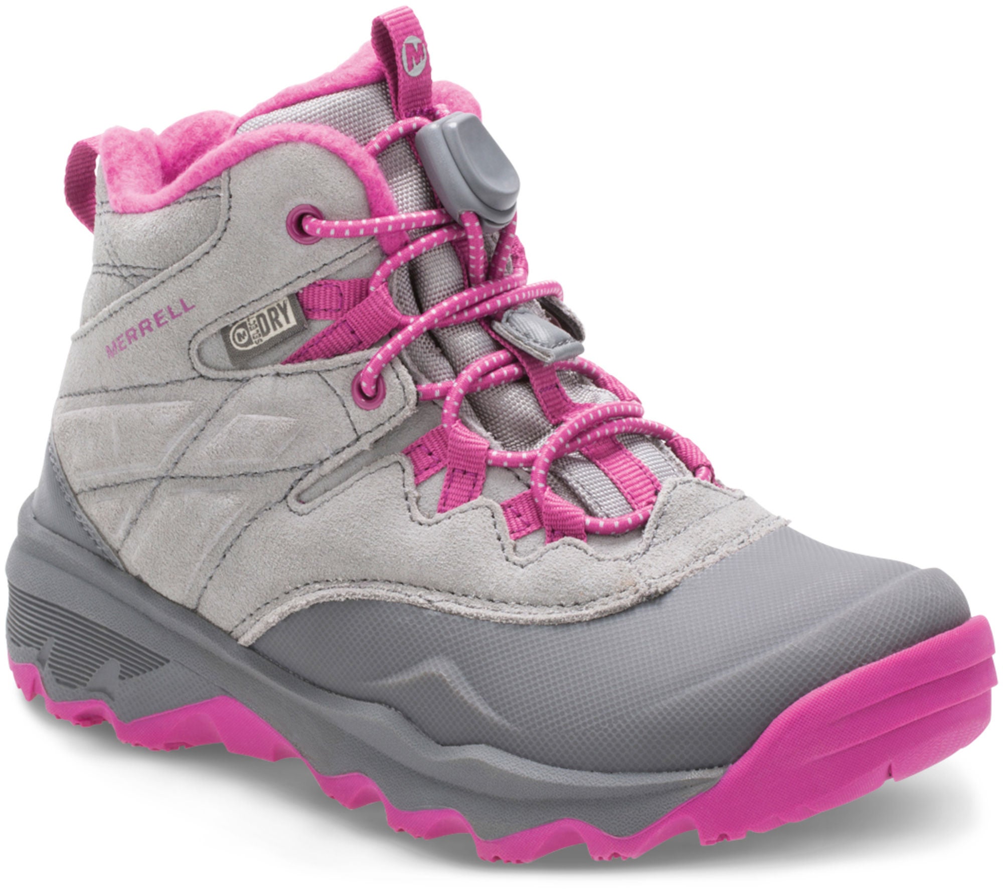 Merrell Thermoshiver Vinterkänga, Grey/Pink 29