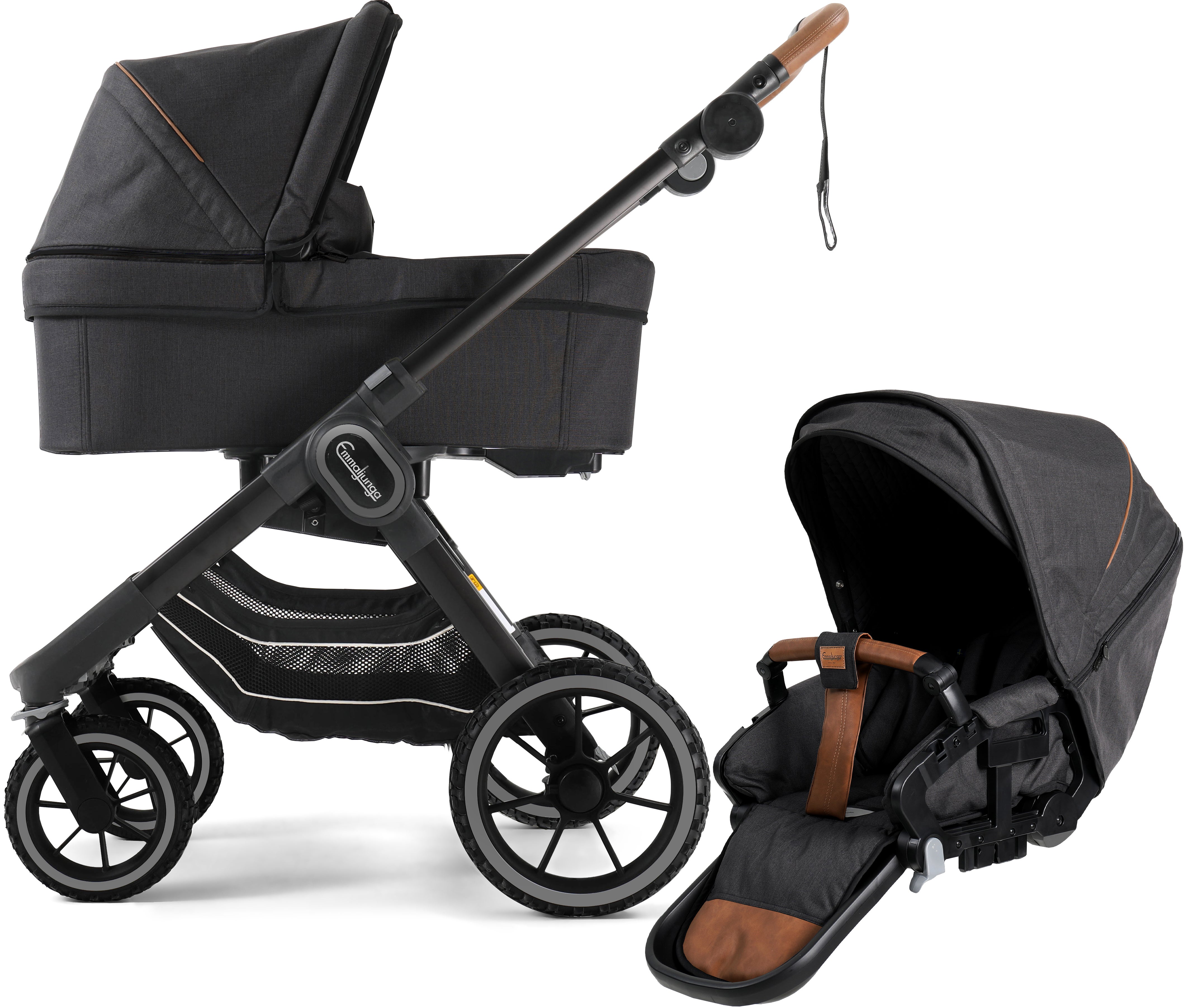 Emmaljunga NXT90 FLAT Duovagn 2021, Outdoor Trek