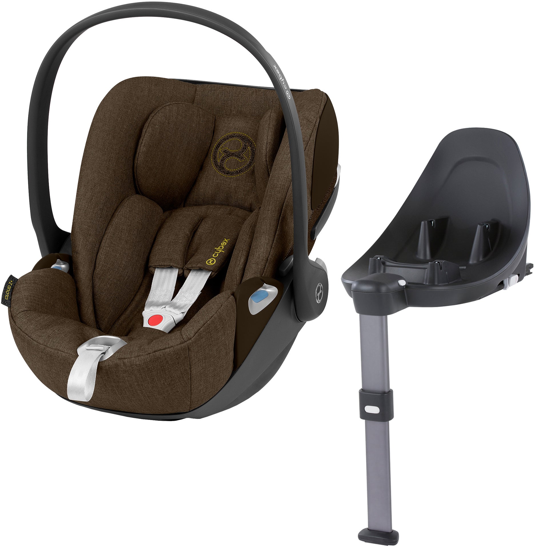 Cybex Cloud Z i-Size Plus Babyskydd Inkl. Z Bas, Khaki Green