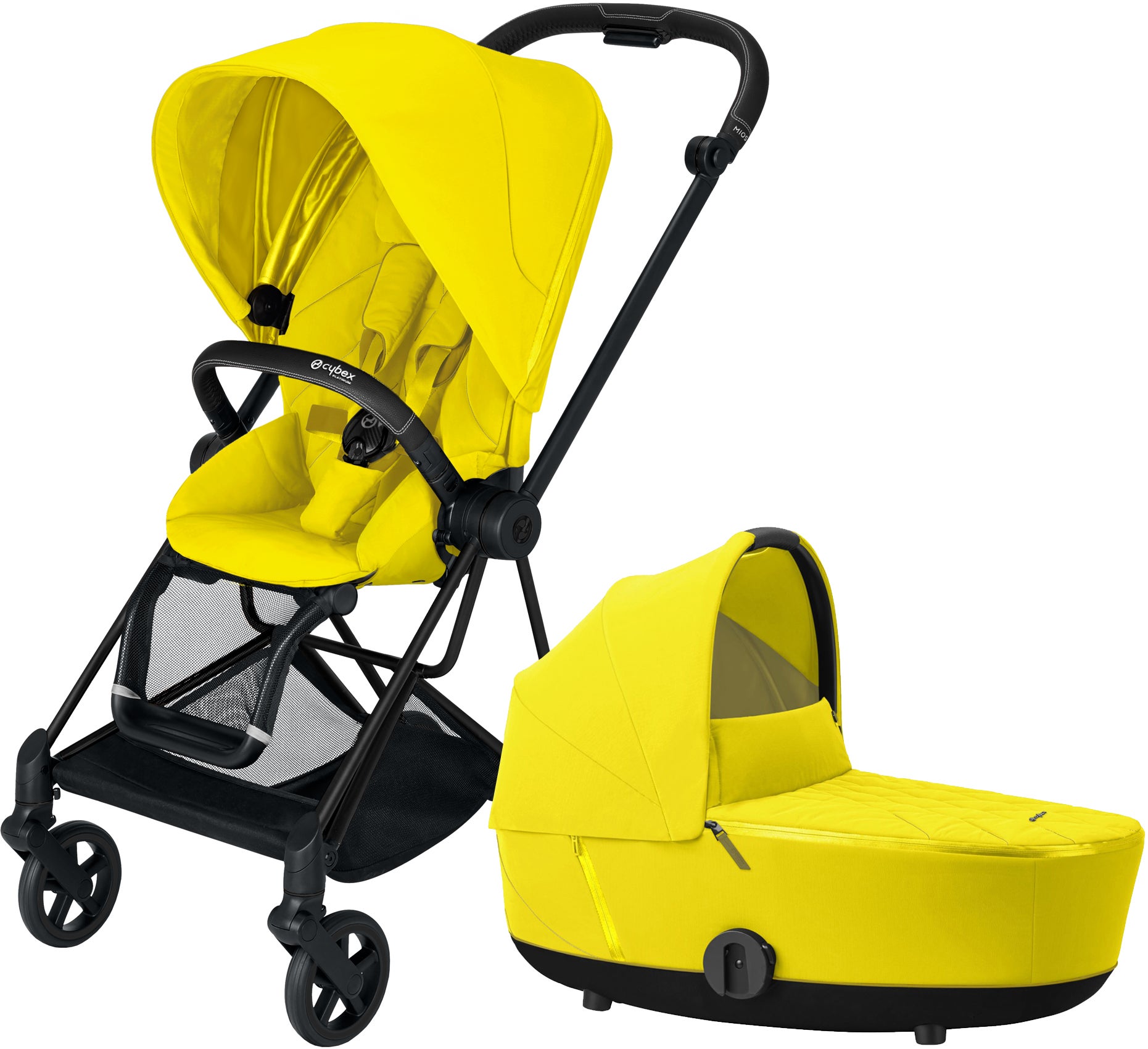 Cybex Mios Duovagn, Mustard Yellow/Matt Black