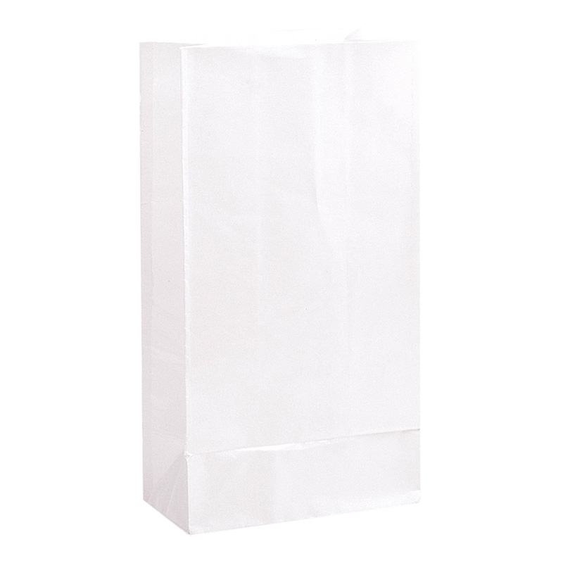 Kalaspåsar Vita - 12-pack
