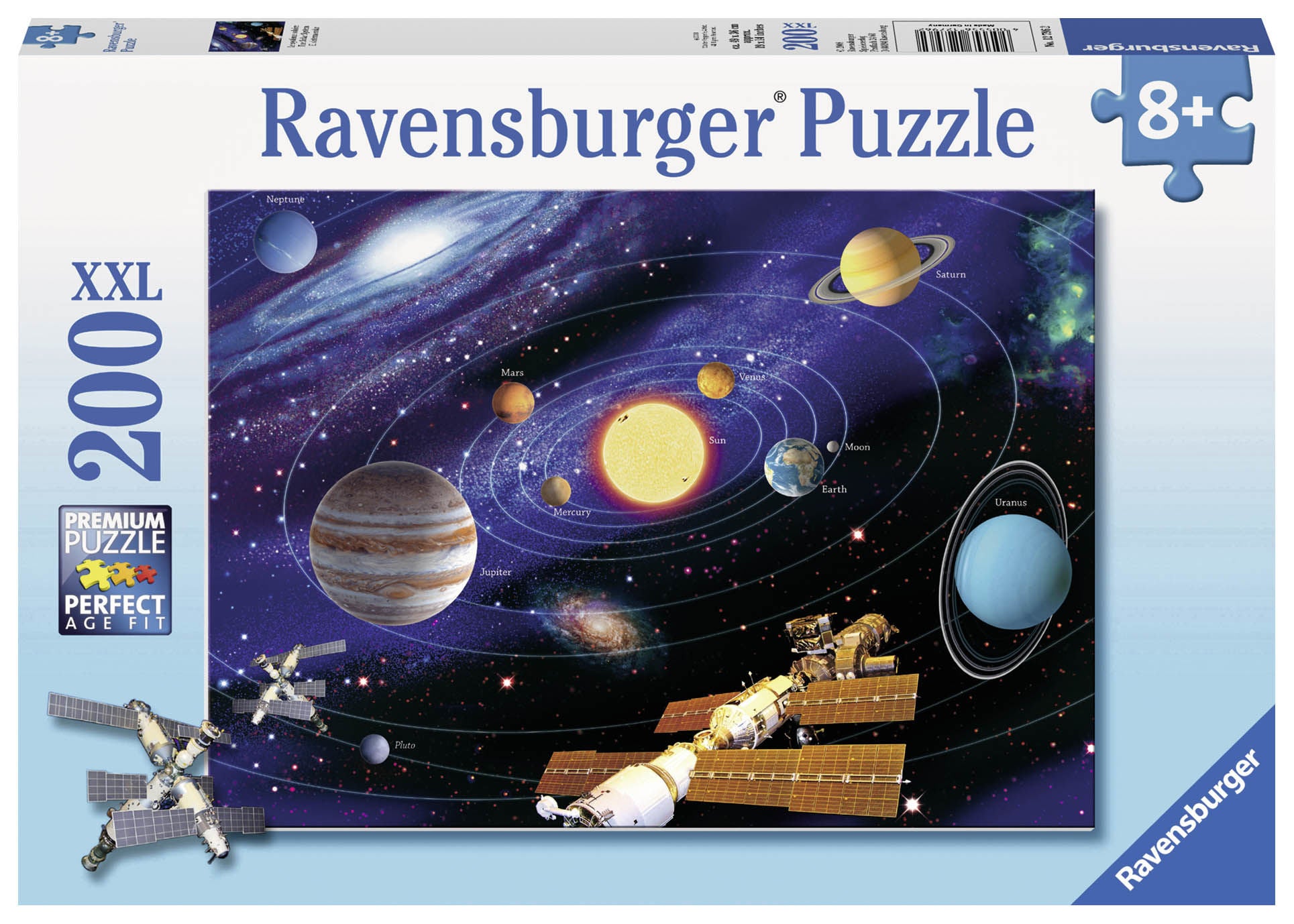 Ravensburger Pussel Solsystemet 200 Bitar