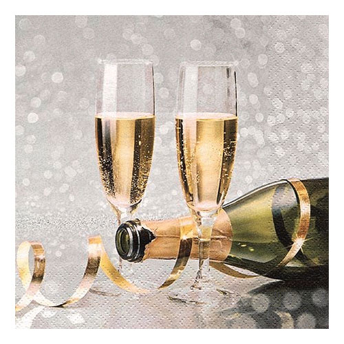 Servetter Champagne - 20-pack