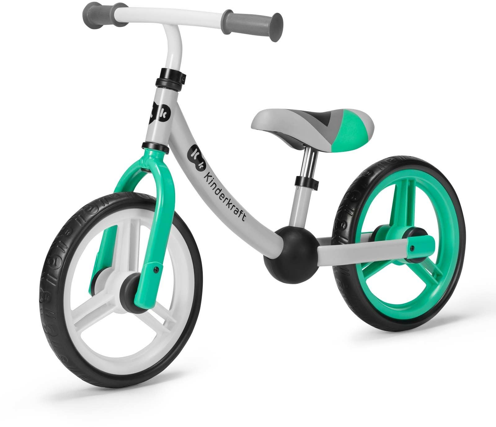 Kinderkraft Springcykel 2 Way Next, Grön