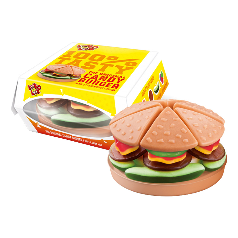 Look-O-Look Godisburgare - 130 gram